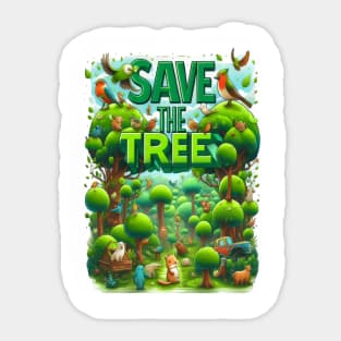 Guardians of the Forest Sticker